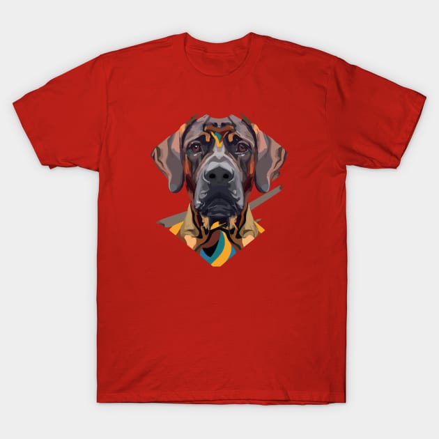 Black Mouth Cur Dog T-Shirt by Furrban